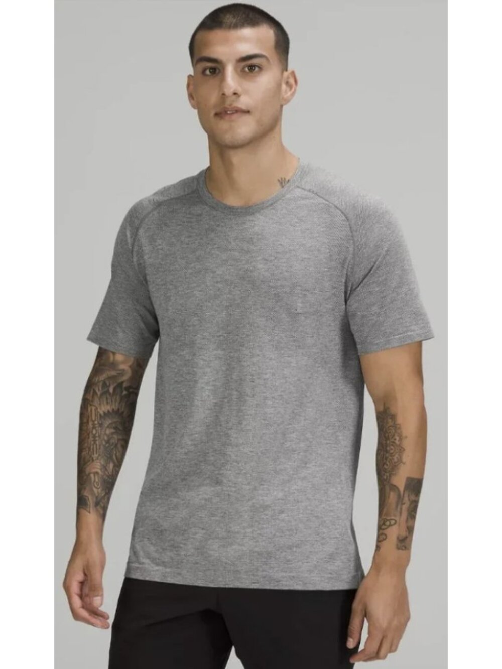 LULULEMON Metal Vent Tech Surge Short Sleeve Top in Slate Grey XL Athleisure Gym